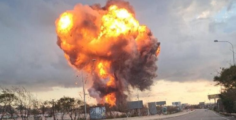 بالفيديو والصور.. مكان الغارة التي استهدفت الغازية