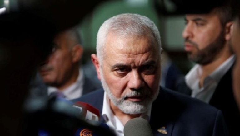 هنية ورئيس المخابرات التركية يبحثان وقف إطلاق النار في غزة