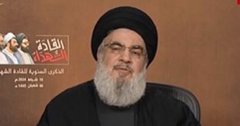 نصر الله: العدو سيدفع ثمن سفكه لدماء النساء والأطفال في الجنوب دماءً!