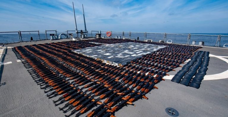 “القيادة الأميركية”: اعترضنا شحنة أسلحة إيرانية في بحر العرب