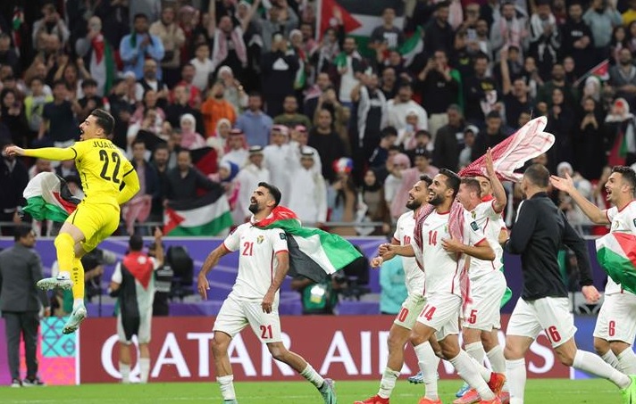 الأردن يدخل التاريخ على حساب الشمشون ويعبر لنهائي آسيا