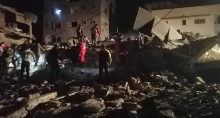 3 شهداء لبنانيين في العدوان الاسرائيلي على حمص