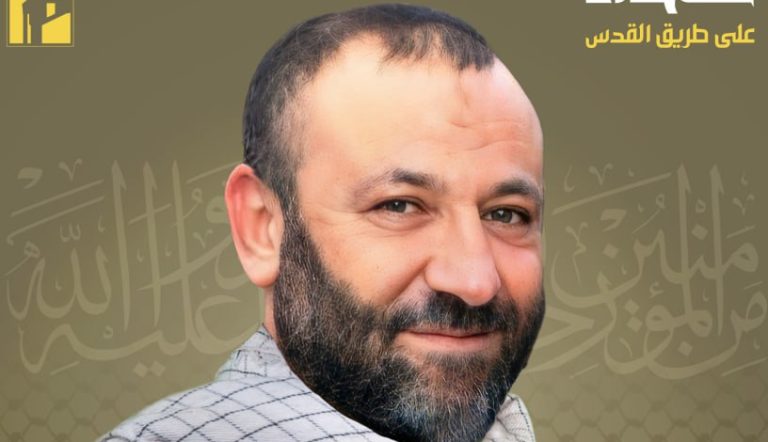 المقاومة تنعى الشهيد “جعفر”