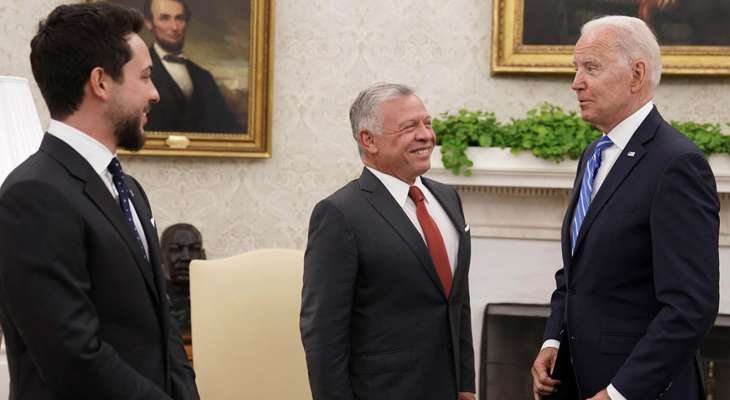 لقاء بين بايدن وعبدالله الثاني في 12 شباط