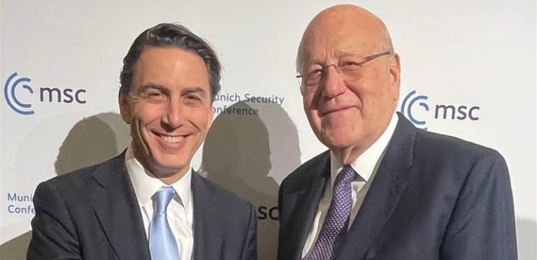 ميقاتي يبحث مع هوكشتاين التوتر في الجنوب