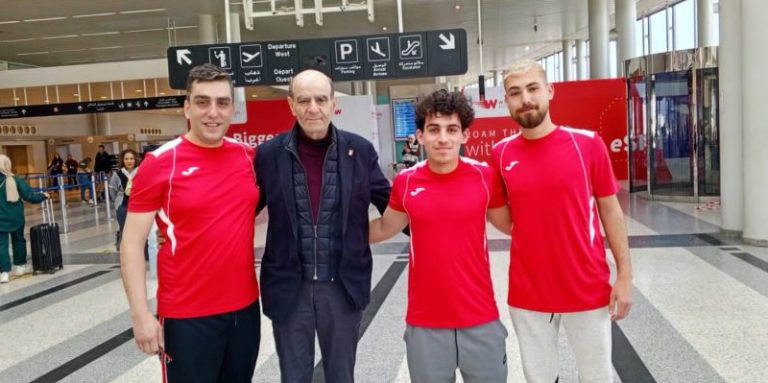 بعثة القوس والنشاب الى بغداد للمشاركة في بطولة آسيا