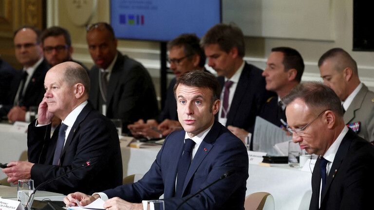 ماكرون: لا نعتزم الدخول في حرب مع الشعب الروسي