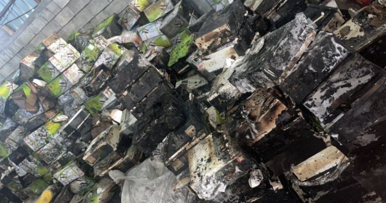 حريق داخل معمل في البقاع الشمالي