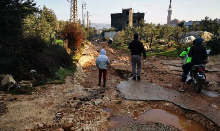 بالصور.. أضرار كبيرة بسبب الأمطار الطوفانية في عكار
