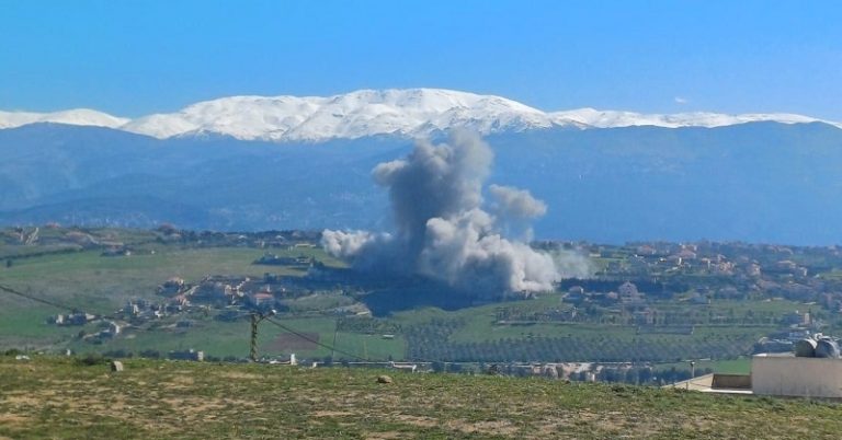 بالفيديو.. انفجار قارورة غاز بمنزل مستهدف في علما الشعب