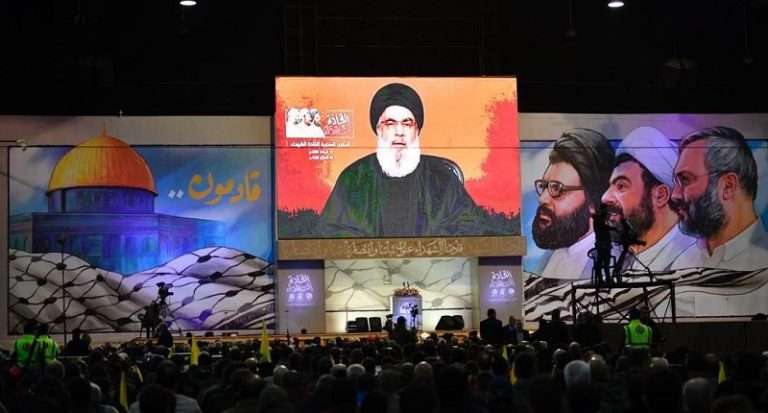 نصر الله: تتوقف الحرب على غزة بمجرد وقف أميركا إرسال السلاح إلى العدو