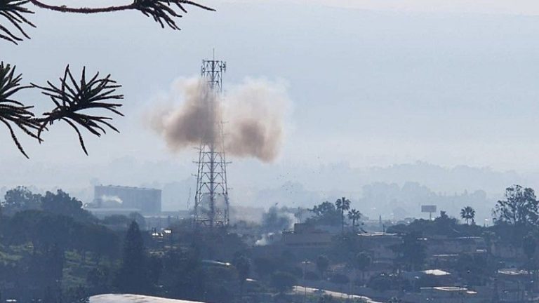 أضرار في مباني المستوطنات الشمالية بصواريخ من لبنان