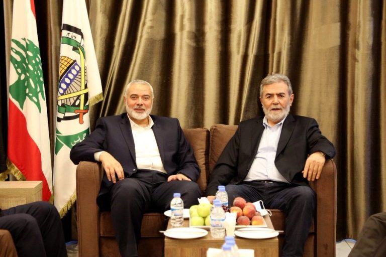 هنية والنخالة: أي مبادرة يجب أن تنهي العدوان