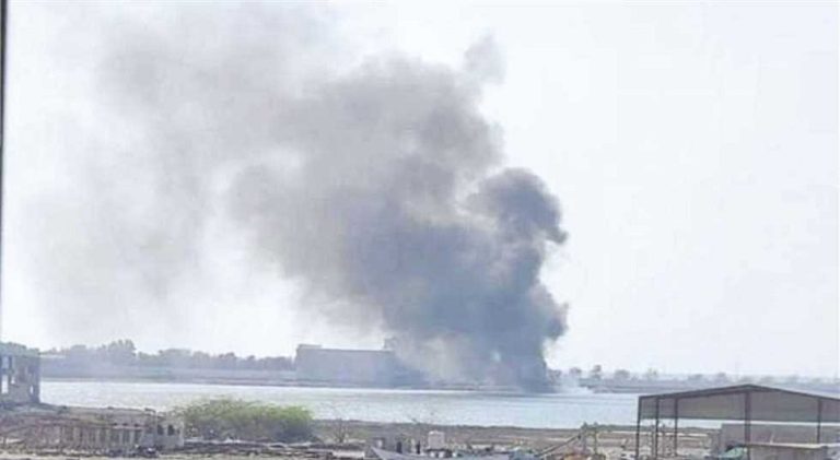 هجوم أميركي – بريطاني يستهدف منطقة الجبانة اليمنية