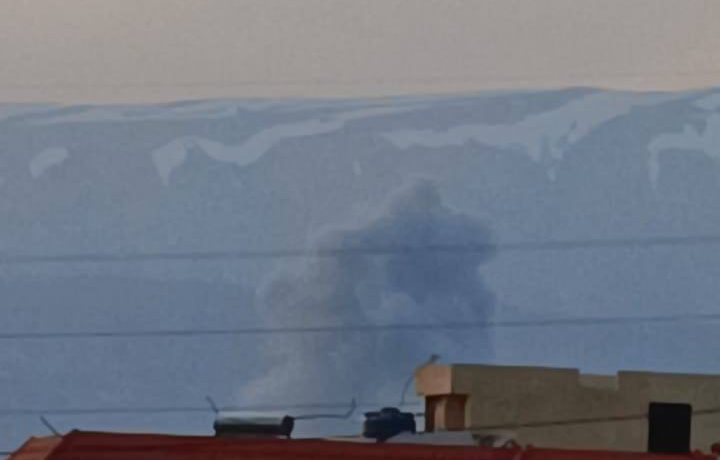 صواريخ معادية على بوداي (فيديو)