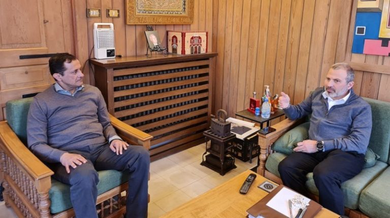 السفير القطري عند باسيل