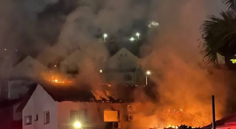 سماء “كريات شمونة” تحترق! (فيديو)