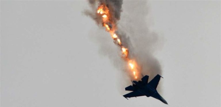 سقوط طائرة صهيونية في البحر