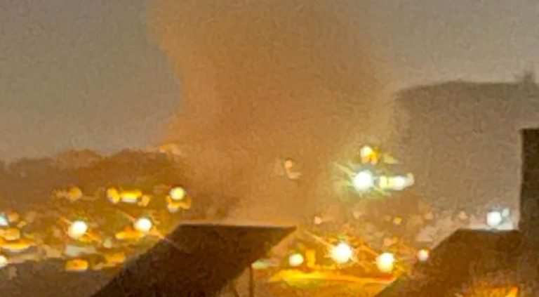 غارة للعدو على منزل في السلطانية