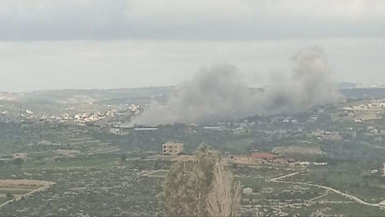 غارة على عيتا الشعب