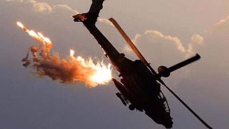 سقوط “هليكوبتر” تقل 6 أشخاص! (فيديو)