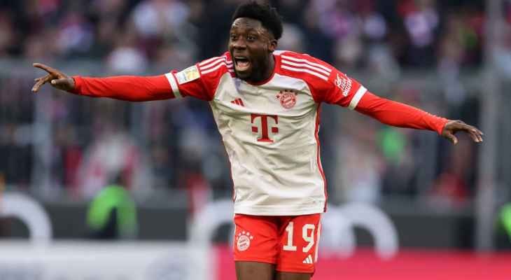 بايرن ميونخ يتحرك بإتجاه التجديد للاعبه ألفونسو ديفيز