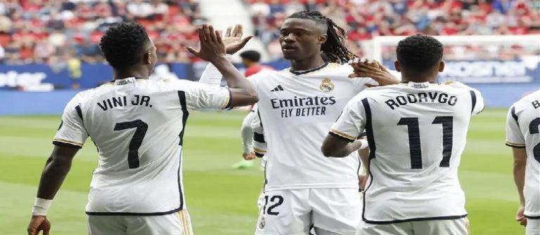 ريال مدريد يهزم أوساسونا ويعزز صدارته للدوري الإسباني
