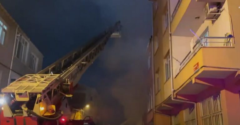 بالفيديو.. انفجار أنبوب غاز في اسطنبول