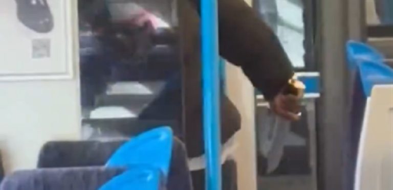 عملية طعن على متن قطار في لندن (فيديو)