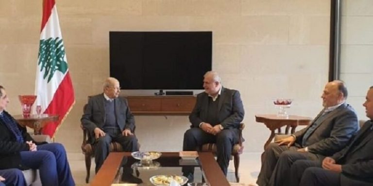 عون بعد لقائه “الوفاء للمقاومة”: أنا مطمئن!