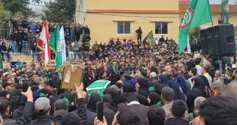 “أمل” تشيع شهيدها “لواء”.. قبيسي: “إسرائيل” لا تفهم إلا لغة المقاومة