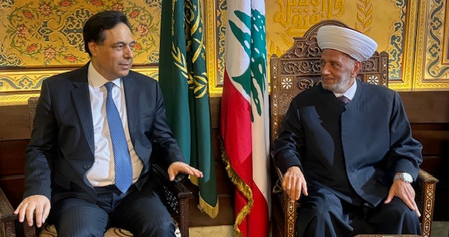 دريان ودياب: لإتفاق اللبنانيين على الرئاسة