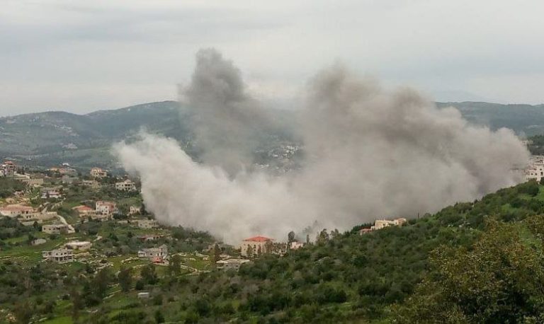 قصف مدفعي على أطراف راشيا الفخار والجبين