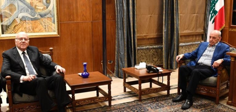 بري يلتقي ميقاتي في عين التينة