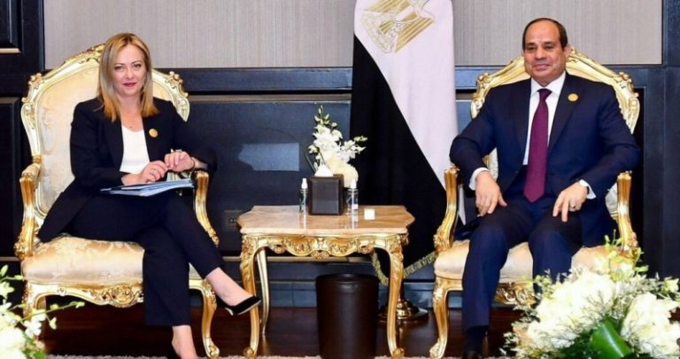 ميلوني تزور القاهرة وتوقع اتفاقيات في عدة مجالات