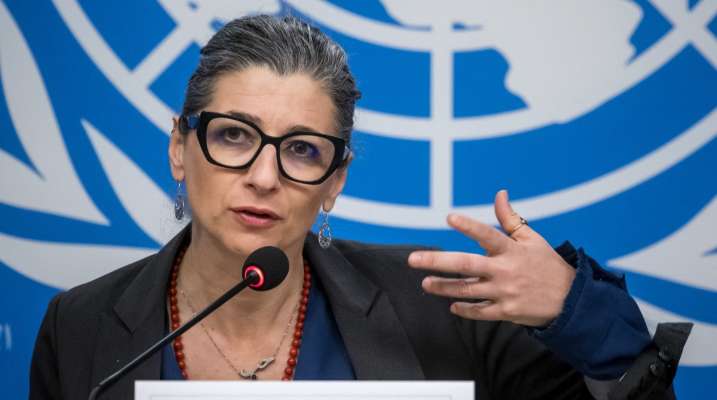 مقررة الأمم المتحدة في فلسطين: تعرضت لهجمات وتلقيت تهديدات