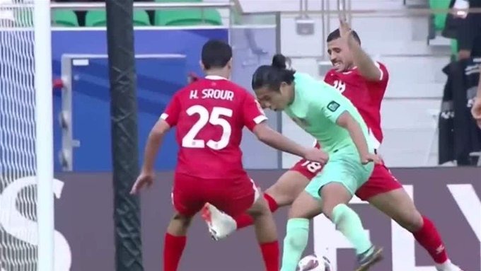 بالفيديو.. خسارة منتخب لبنان أمام أستراليا 0-5