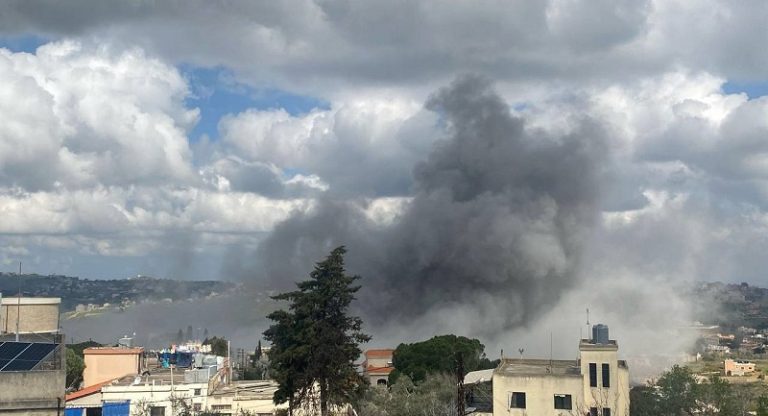 غارة على مشاع المنصوري وبرعشيت (فيديو)