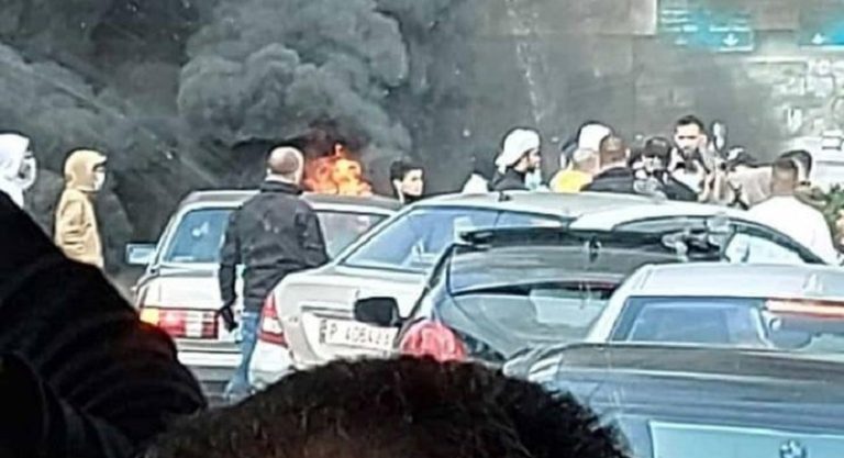 قطع طريق خلدة