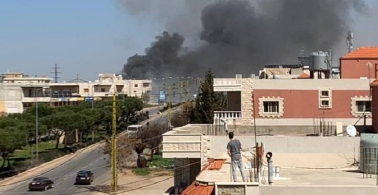 شهيد و8 جرحى بالغارات على بعلبك