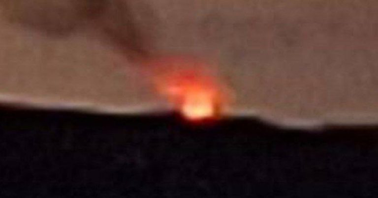 إعلام العدو: اندلاع النيران في “زرعيت” (صورة)