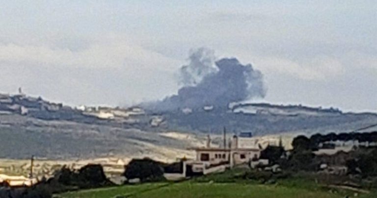 قصف على الناقورة وكفرشوبا وحلتا