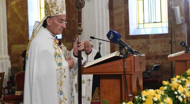 الراعي: أطفال غزة يبادون والعالم معتصم بالخوف على المصالح