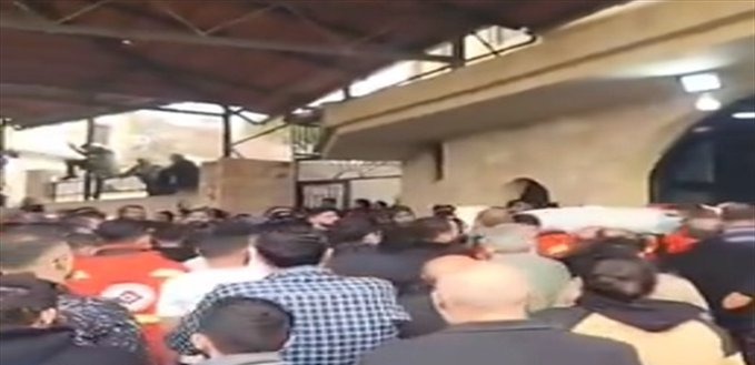 بالفيديو.. الهبارية تودع الشهداء الـ 7