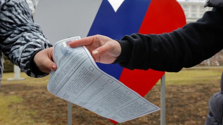 كم بلغت نسبة الإقتراع في الإنتخابات الروسية؟