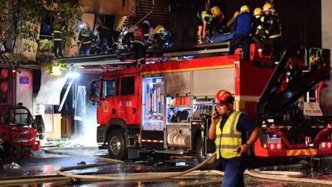 بالفيديو.. قتيلان بإنفجار داخل مطعم في الصين