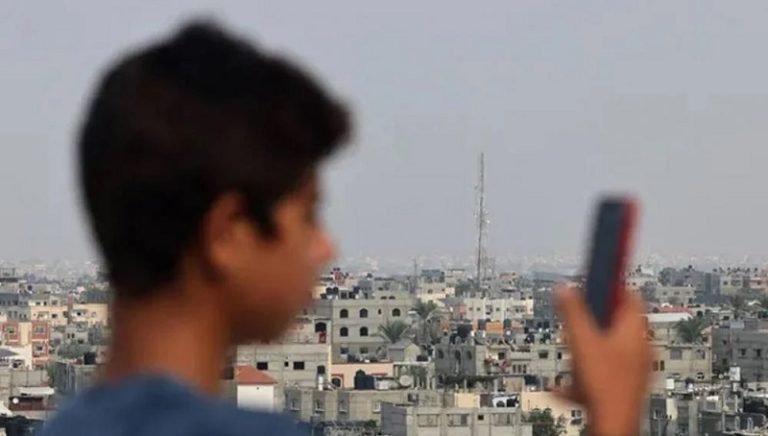 انقطاع الإنترنت في غزة