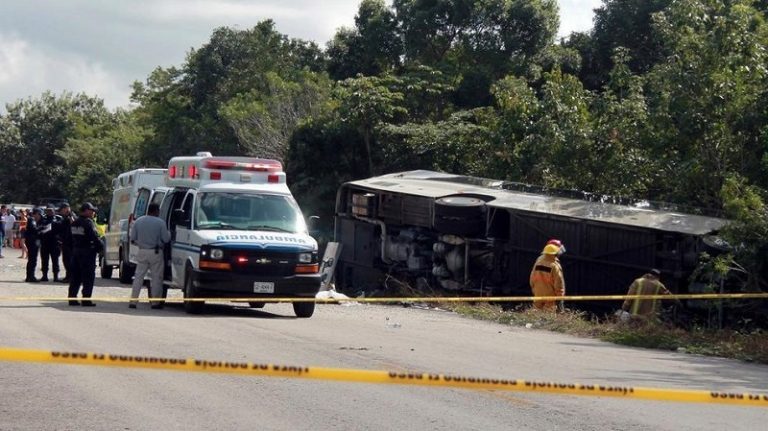 قتلى بحادث سير في المكسيك