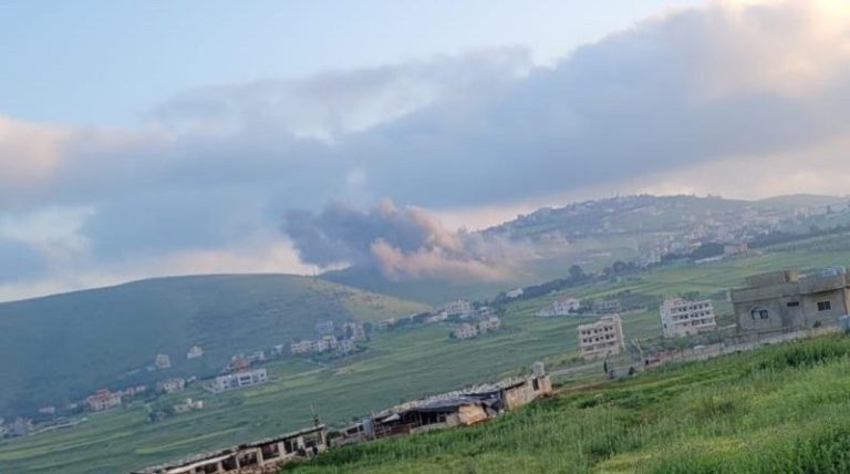 إصابة طفيفة بغارة طيرحرفا