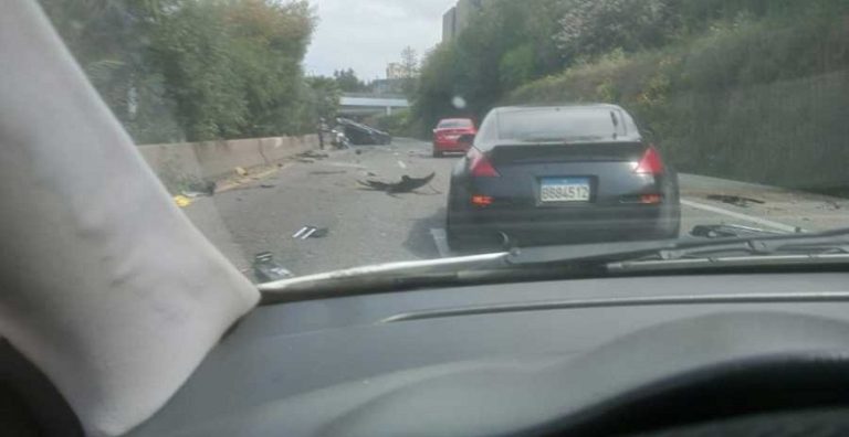 جريحة بحادث سير على أوتوستراد جبيل (صورة)